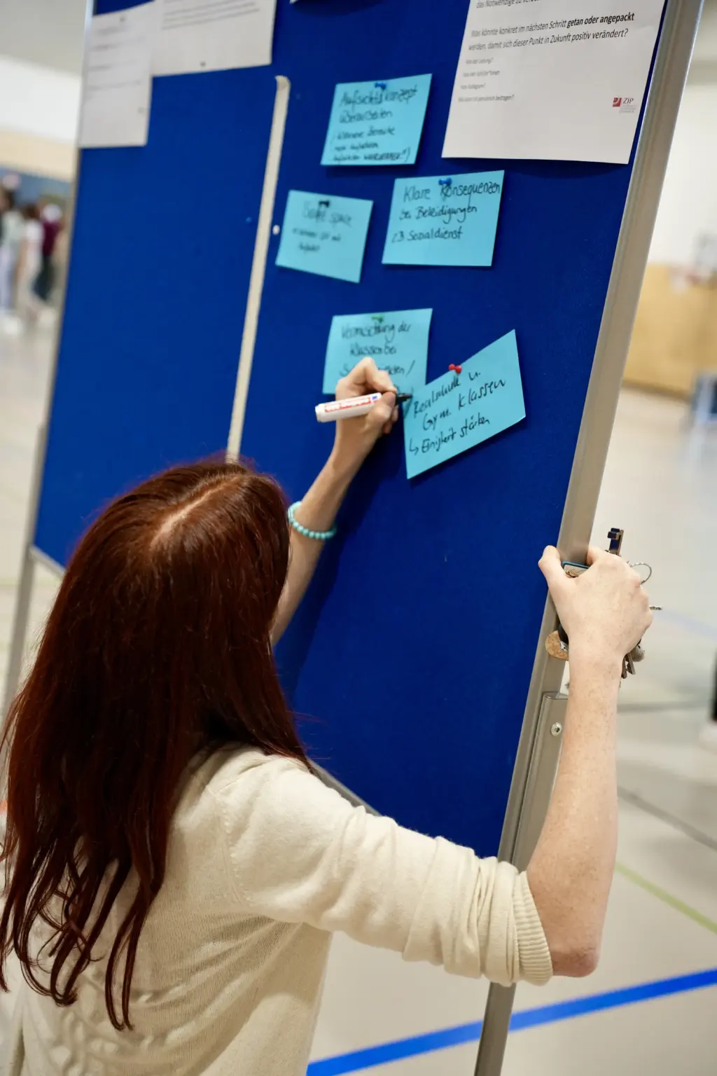 Schulstiftung Freiburg Dialog Sig Stellwand
