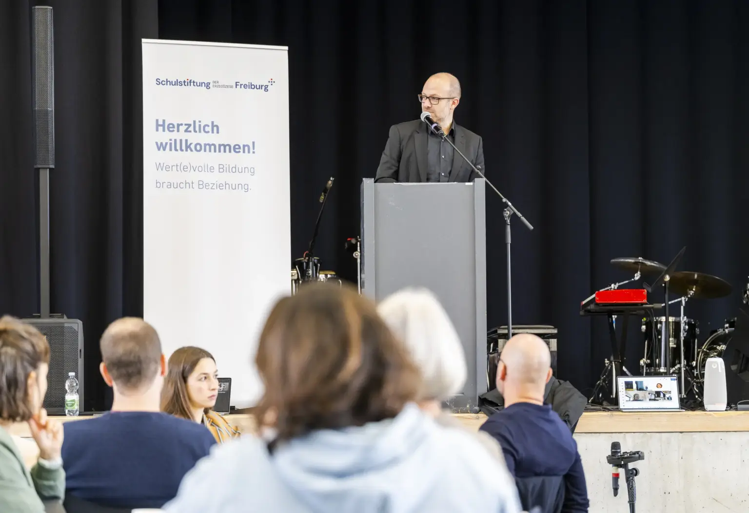 Schulstiftung Freiburg Rede P. Krug Dalton Kongress St. Landolin Nov25 foto eberle