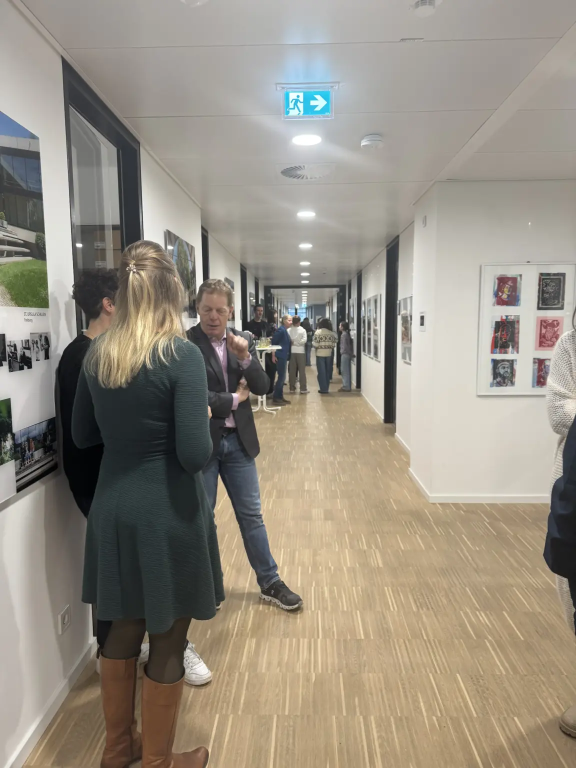 Schulstiftung Freiburg Schulkunst Flur