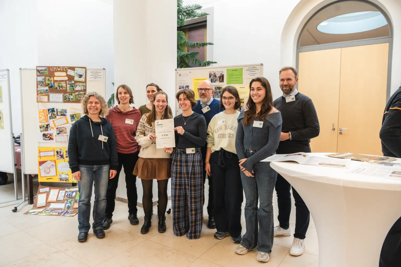 Schulstiftung Freiburg Umweltpreis Verleihung 2025 Dominikus Gymnasium