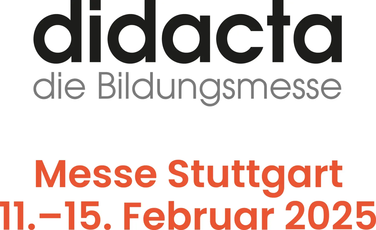 Schulstiftung Freiburg didacta Logo mit OrtDatum 2zeilig