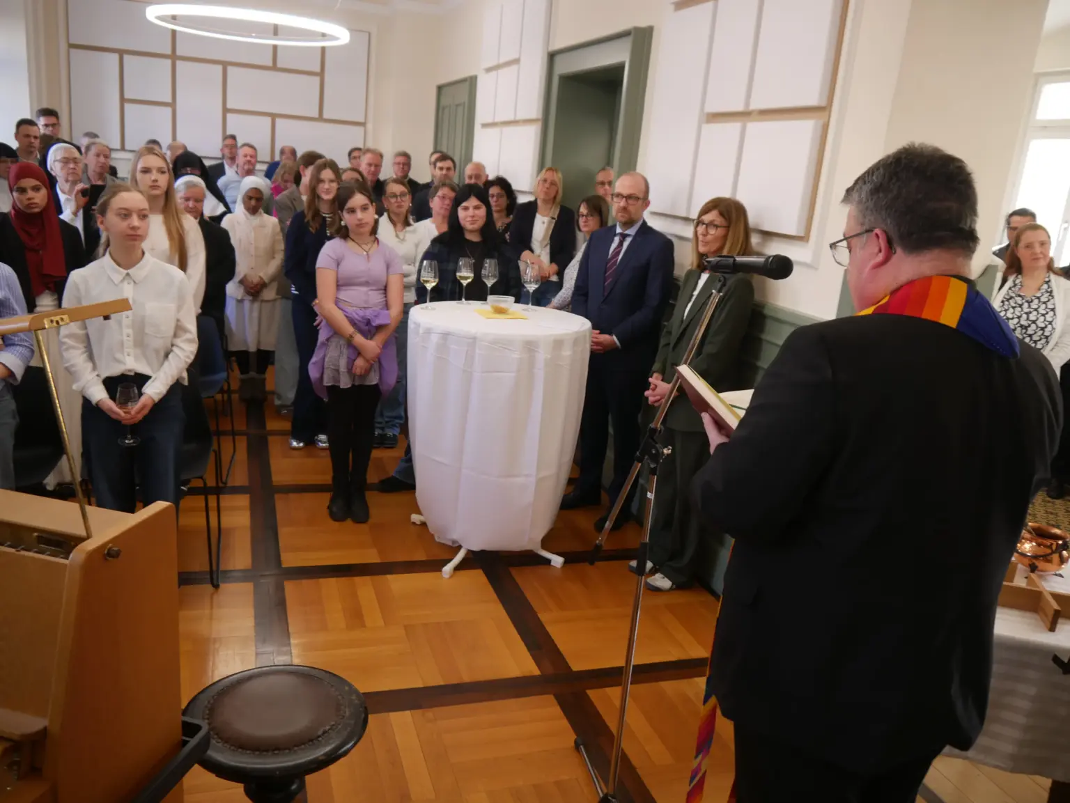 Schulstiftung Freiburg mensa Eröffnung