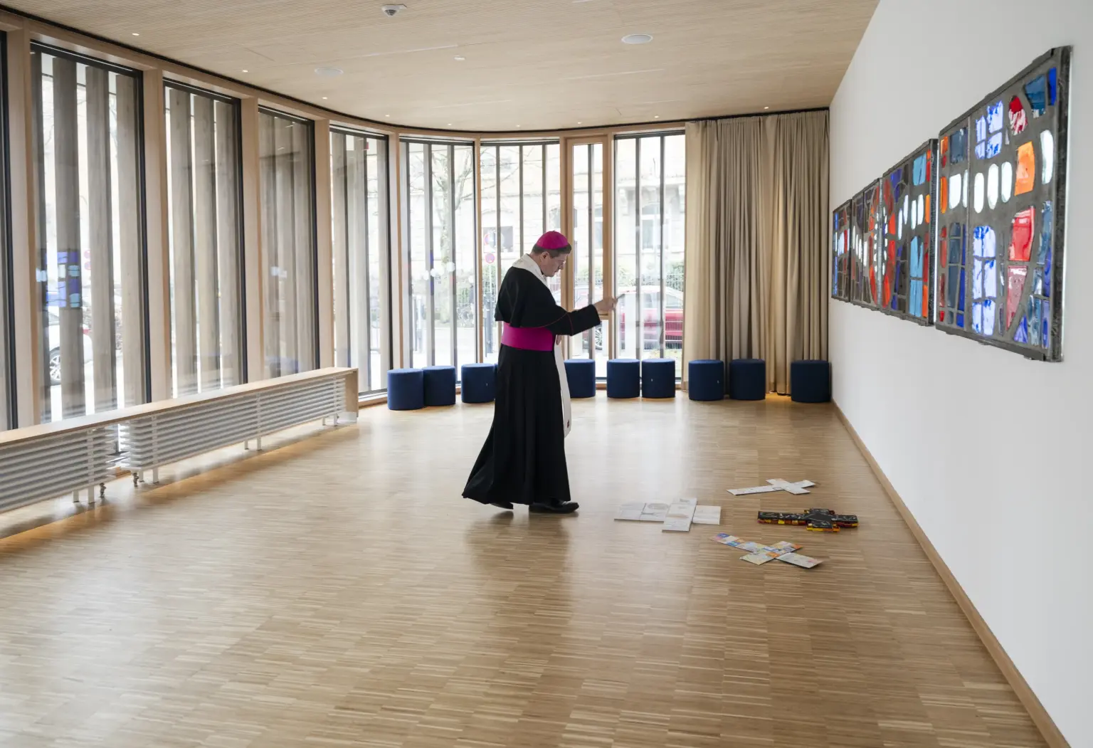 Schulstiftung Einw. durch Erzbischof Burger St. Ursula Wiehre Nov25 foto eberle